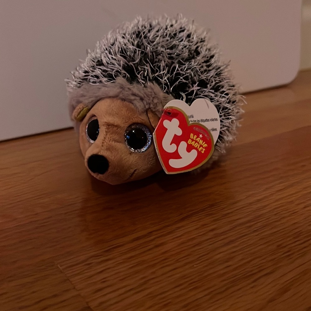Beanie Babies Hedgehog Stuffed Animal